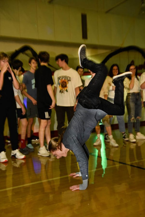 The Stomp January 20, 2023, featured a live DJ, dancing and open student invitation following the boys basketball game. 