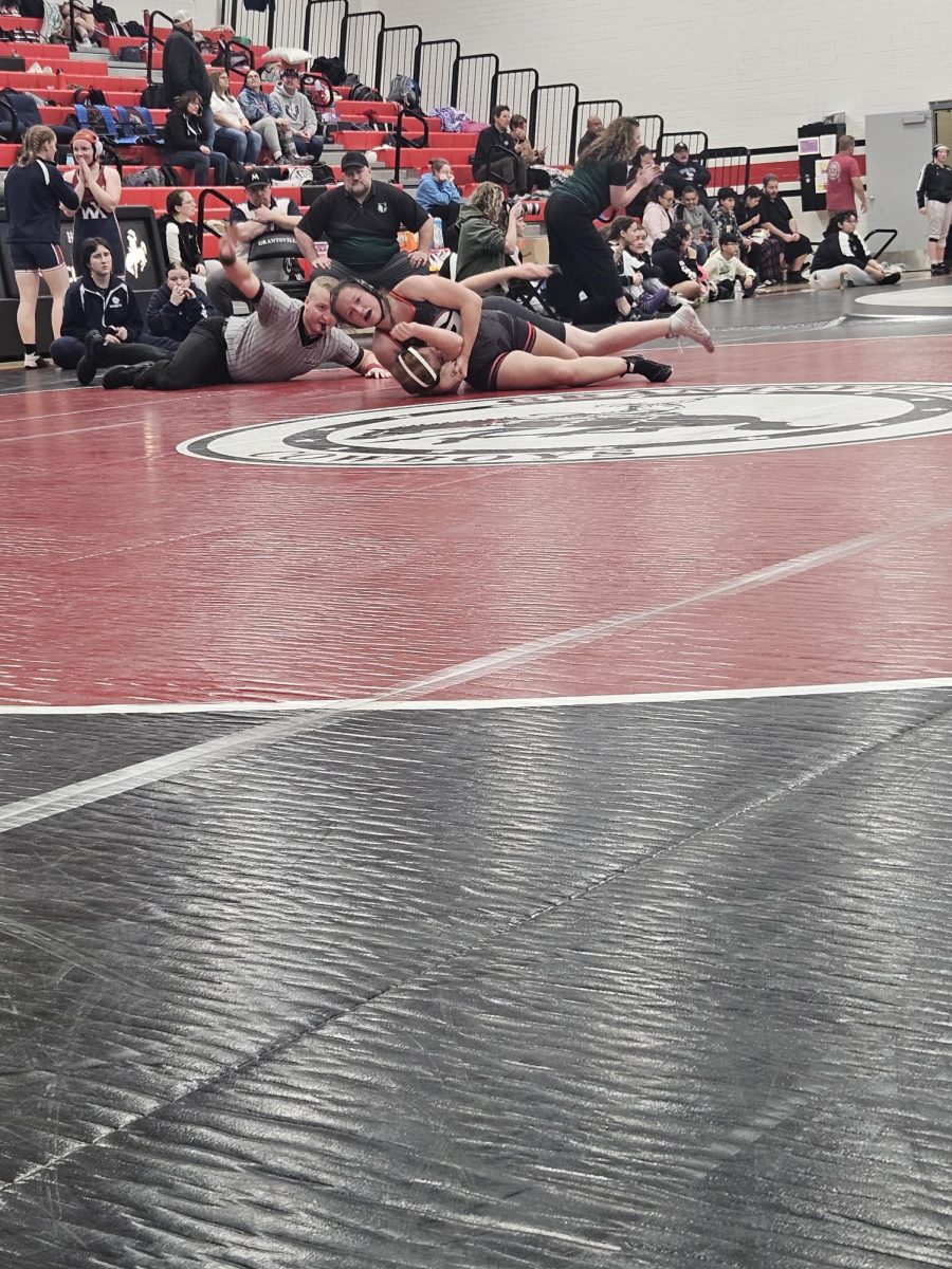 Girls Wrestling Tournament Mieke Smith, 12/8, Grantsville High 