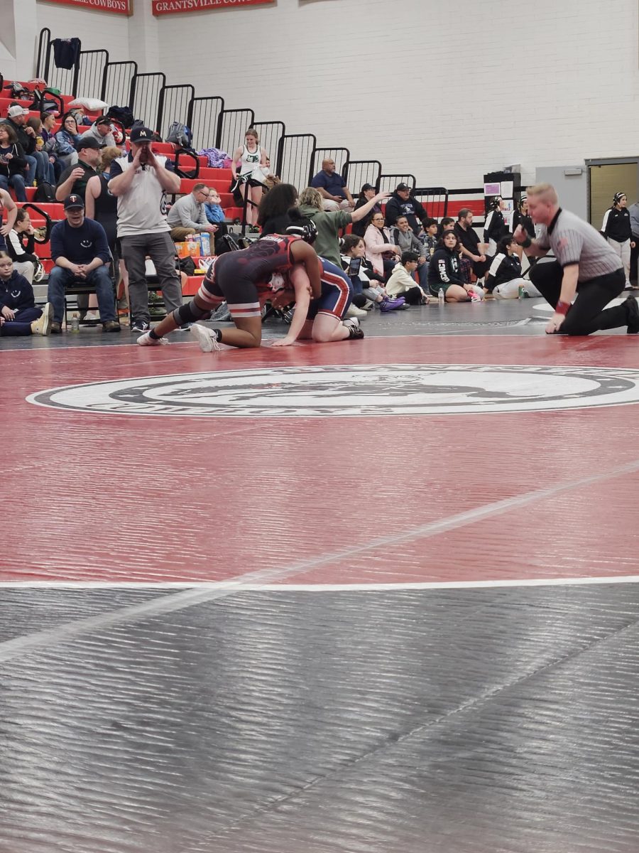 Girls Wrestling Tournament Courtney Mechem, 12/8, Grantsville High 