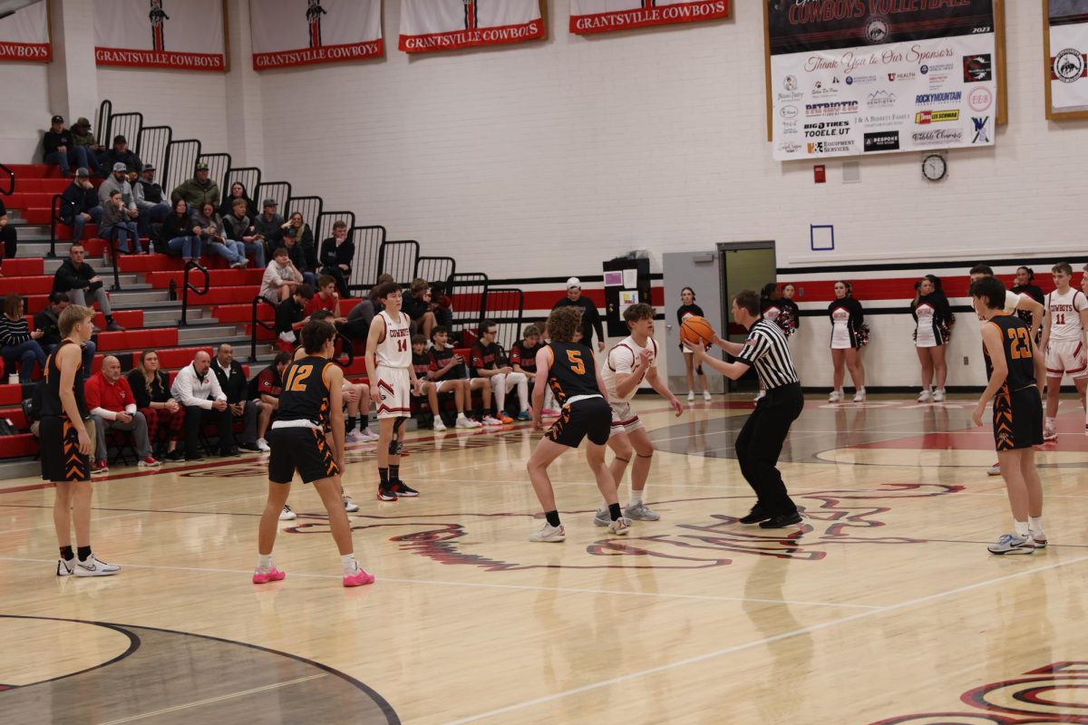 01/24/24 Grantsville vs. Ogden Getting ready for the pump at GHS
