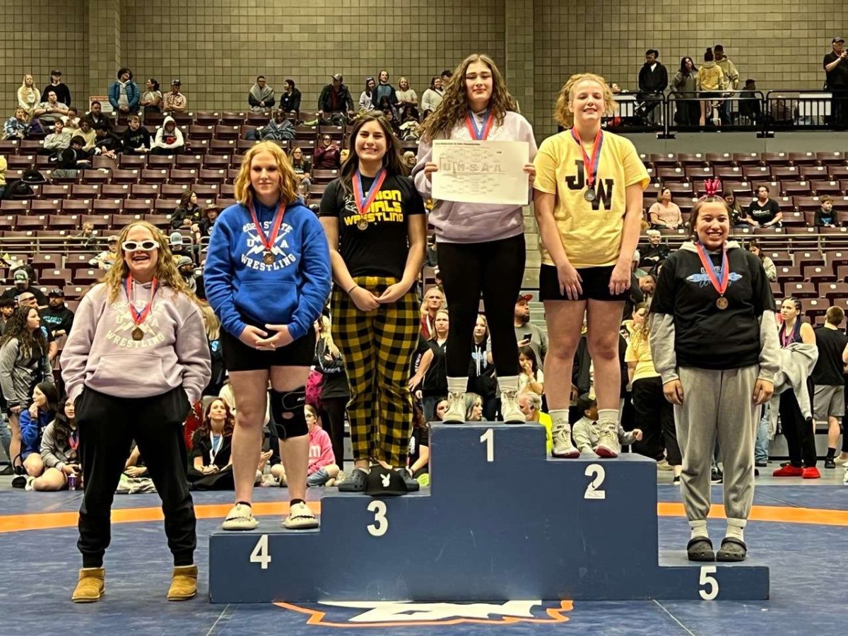 Girls state wrestling on 2/16 and 2/17. Kiera Heart placing. 