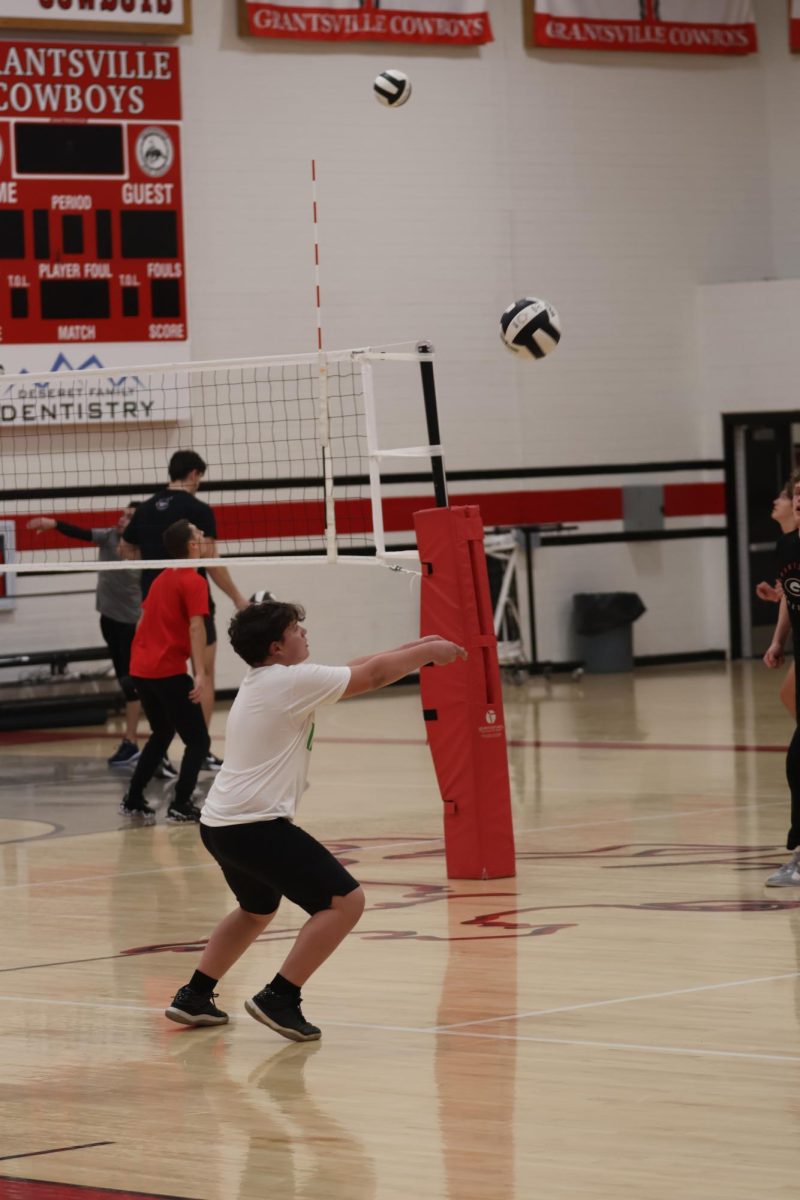 Boys Volleyball tryouts at GHS 2/26/24