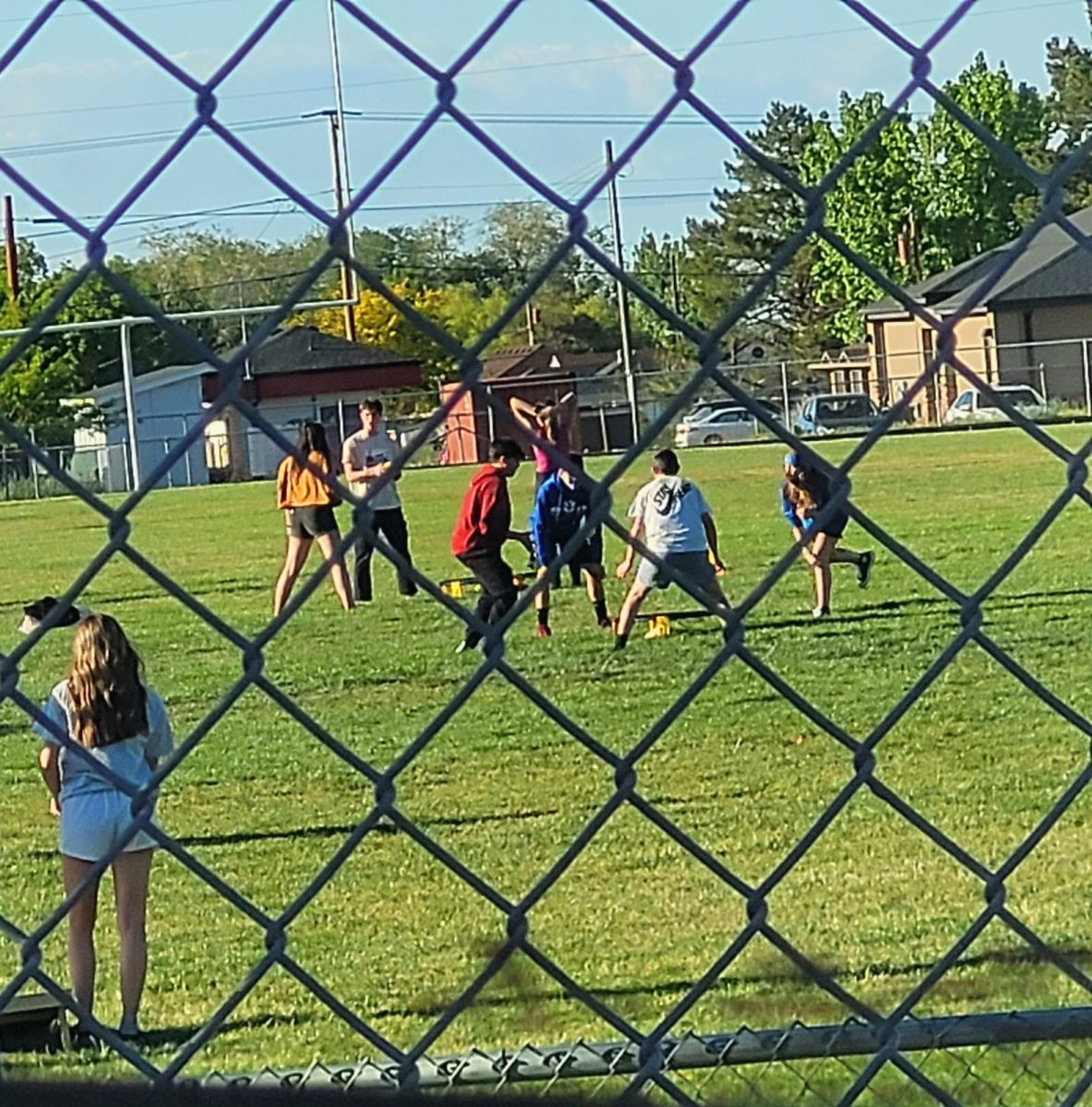 Corn hole and Spike ball tournaments for farewell week.  May 15, 2024 at Grantsville football field.