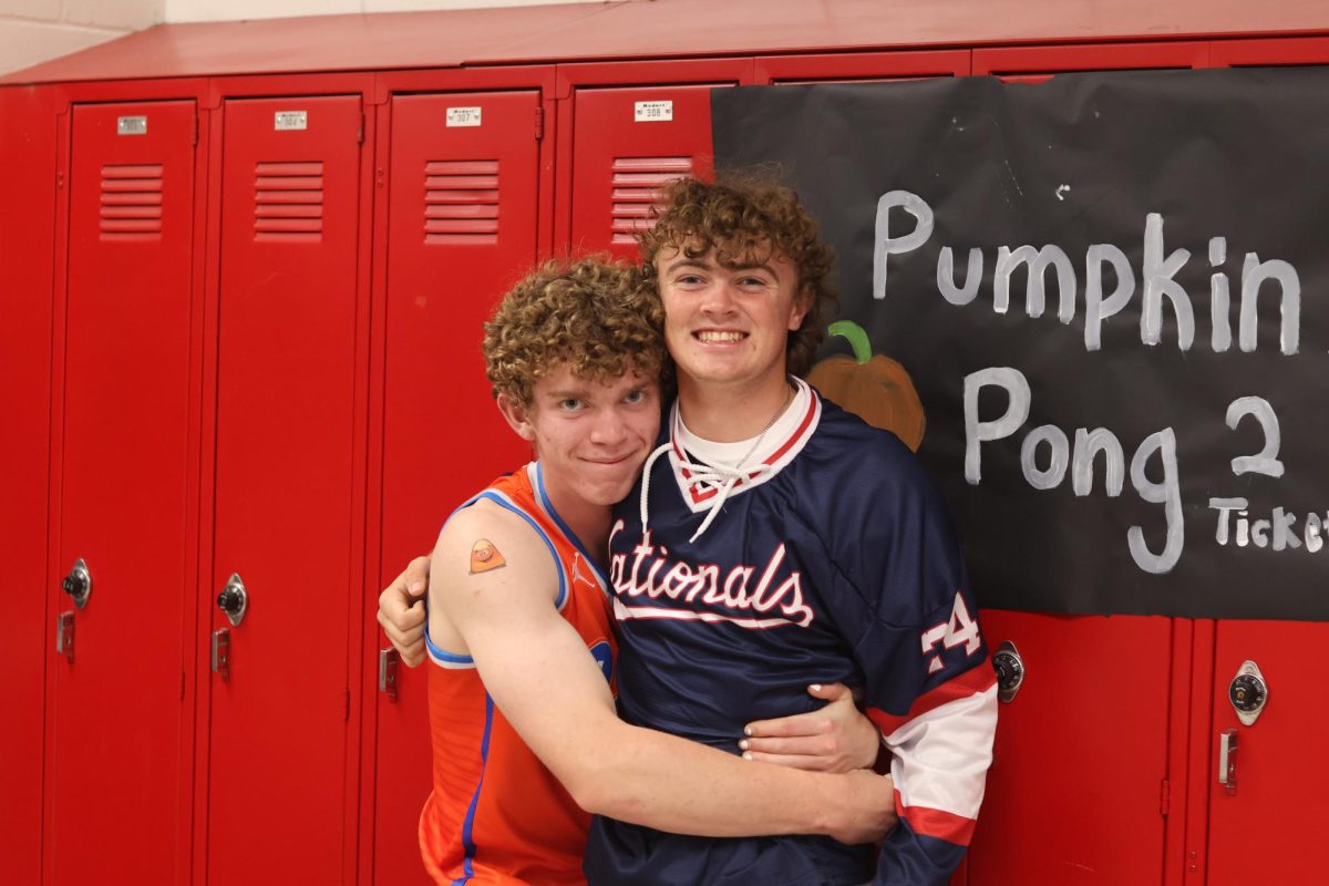 Zac daybell and Bryson Roberts at the Halloween carnival for SBO